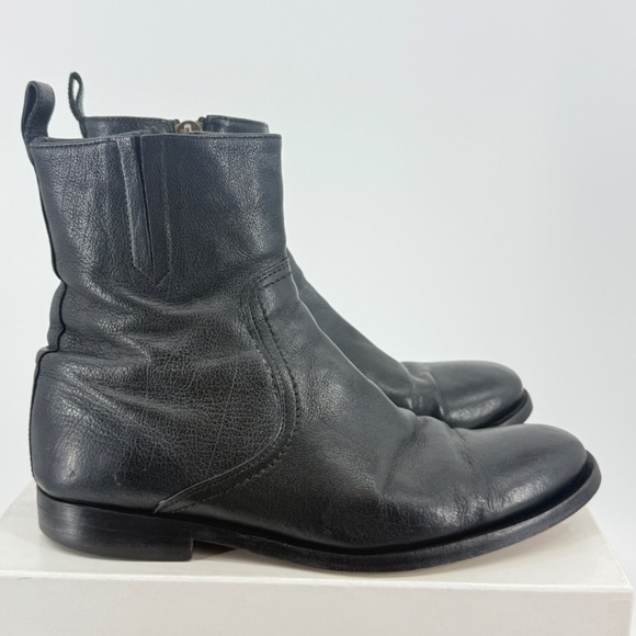 Buttero Floyd Side Zip Leather Boots - Picture 1 of 8